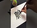 正举九万里风鹏！#书法 #毛笔字 #calligraphy