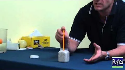 How to demonstrate friction using rice