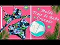 PATRON TRAJE DE BAÑO DOS PIEZAS Como hacer Crop TOP CRUZADO EN FRENTE Two-piece swimsuit PATTERN DIY