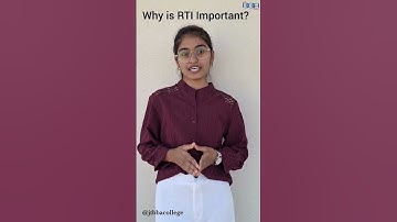 Right to Information (RTI) - Empowering Citizens!