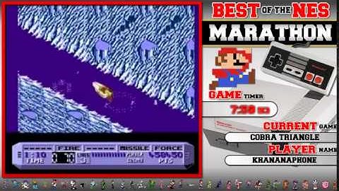 #BestOfNES Marathon! Cobra Triangle by Khananaphone!