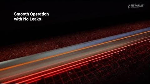 Streamline™ X – The toughest Thin Wall Drip line Ever Made | Netafim