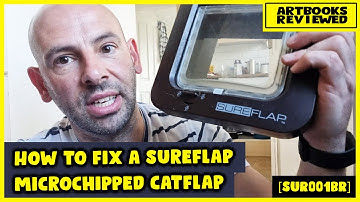 Hoe repareer je een SureFlap SUR001BR microchip kattenluik?