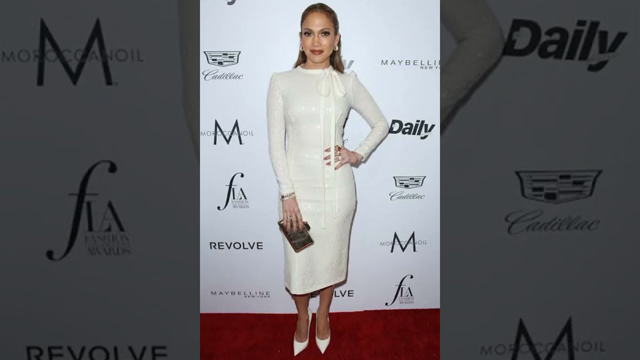 Jennifer Lopez Best Dresses Collection In white Dresses