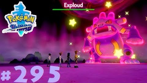 Pokemon Sword Shiny Dynamax Exploud Raid & Catch