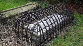 Why Does This Grave Have a Cage On It?