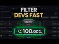 This Dev Filtering Tool Will Change How You Trench