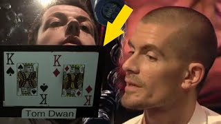 Gus Hansen and Tom Dwan play a SICK all-in poker hand!