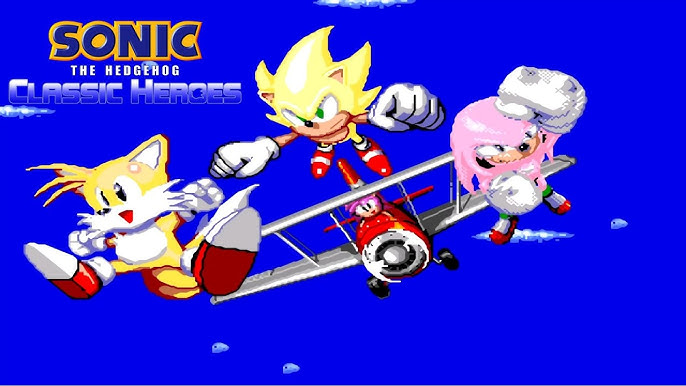 Sonic Classic Heroes - O Mod da fusão dos jogos do Sonic 