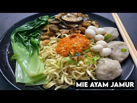 Mie Ayam Jamur Shitake
