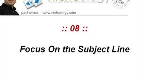 Money Making Autoresponder Messages - Part 3