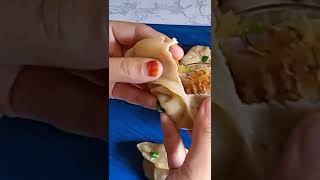 Veg Momos Recipe ? | Momos | New Recipe Tahseen kitchen | shorts