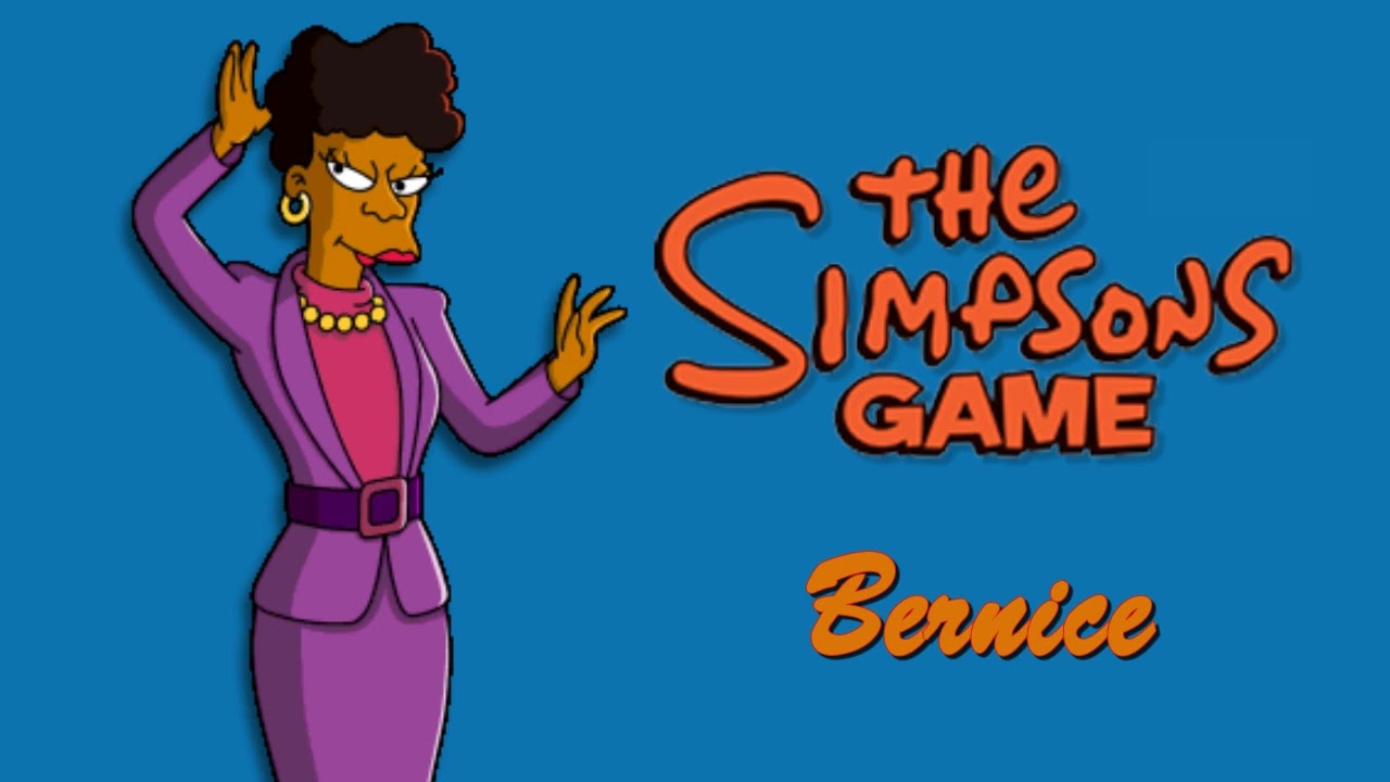 All Bernice Hibbert Voice Clips • The Simpsons Game • All Voice Lines • Funny • 2007
