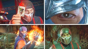 MK11: Sub-Zero Performs All Characters Opening