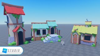 Building in a New Style! (Roblox Studio/Blender)