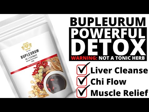Bupleurum: Powerful Detox. Liver Cleanse. Chi Flow. Muscle Relief.