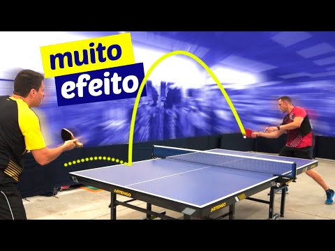 🏓 Jogando ping pong em uma mini mesa #VIVAPONG 