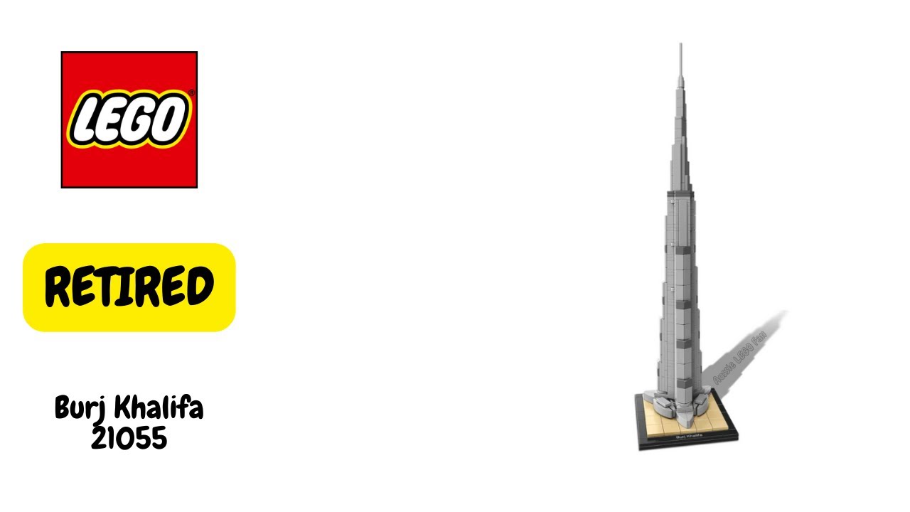 Lego Architecture 21055 Burj Khalifa- Lego Speed Build - YouTube