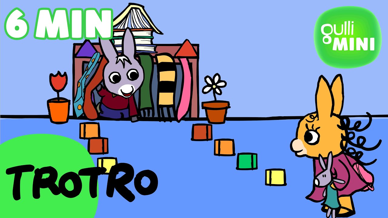 TROTRO construit un CHÂTEAU  🏰 TROTRO 🫏 COMPILATION