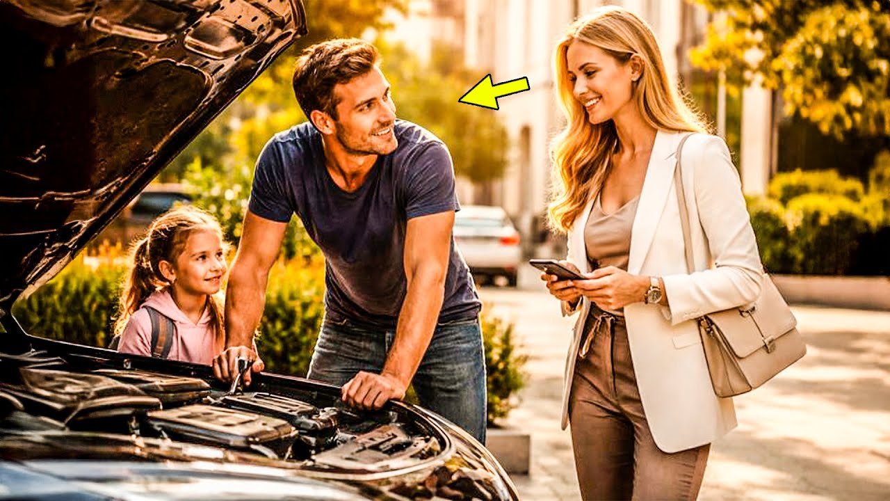 Un padre soltero arregló el coche de una CEO millonaria — sin saber que cambiaría su destino