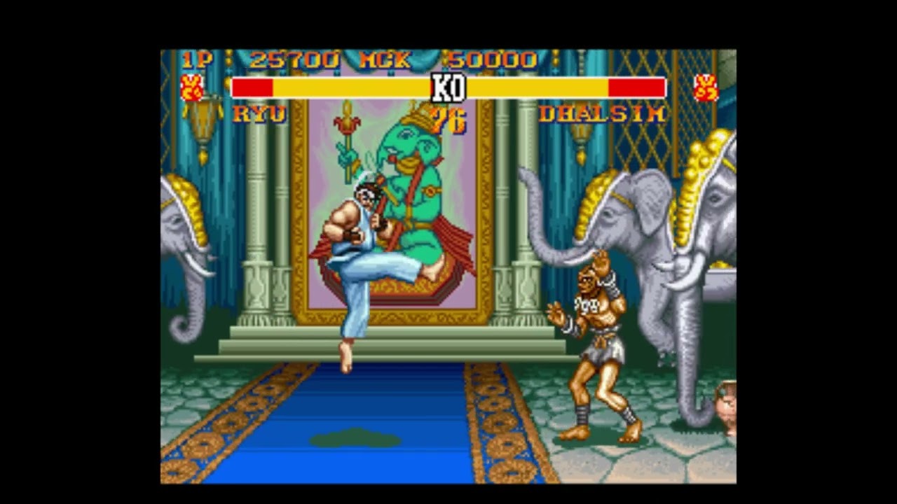 (SFC/SNES) Street Fighter 2 turbo hyper fighting - Max level is hard to play-