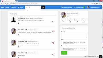 Crear una red social paso a paso (PHP, MySQL, Symfony3, jQuery, AJAX, Bootstrap)