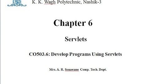 Handling a HttpServlet