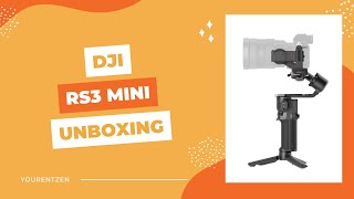 DJI RS3 Mini unboxing - Stop Motion Video