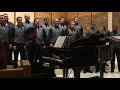 Lux mens chorus sings be thou my vision arr by robert hunter