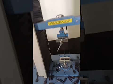 Tensile Elongation Test HDPE PIPE Shorts Hdpepipe Polyethylene Laboratory