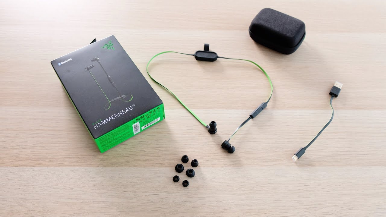 Onbepaald Decoratie lelijk Razer Hammerhead BT - The Best Bluetooth Gaming Earphones? - YouTube