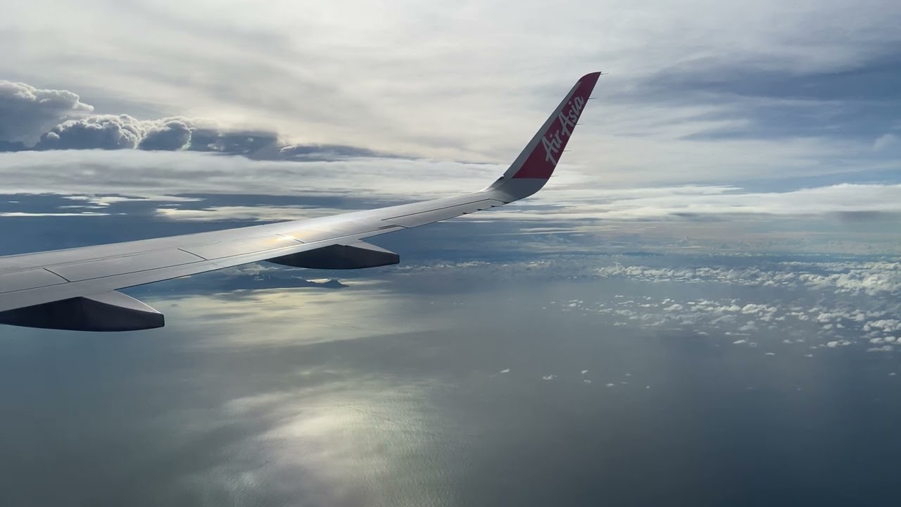 [4/2/2023] AirAsia - Airbus A320-216 (WL) Landing at Kuching International Airport