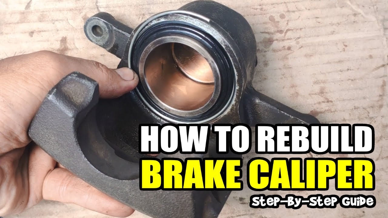 Paano magpalit ng brake caliper kit / How to rebuild or overhaul brake