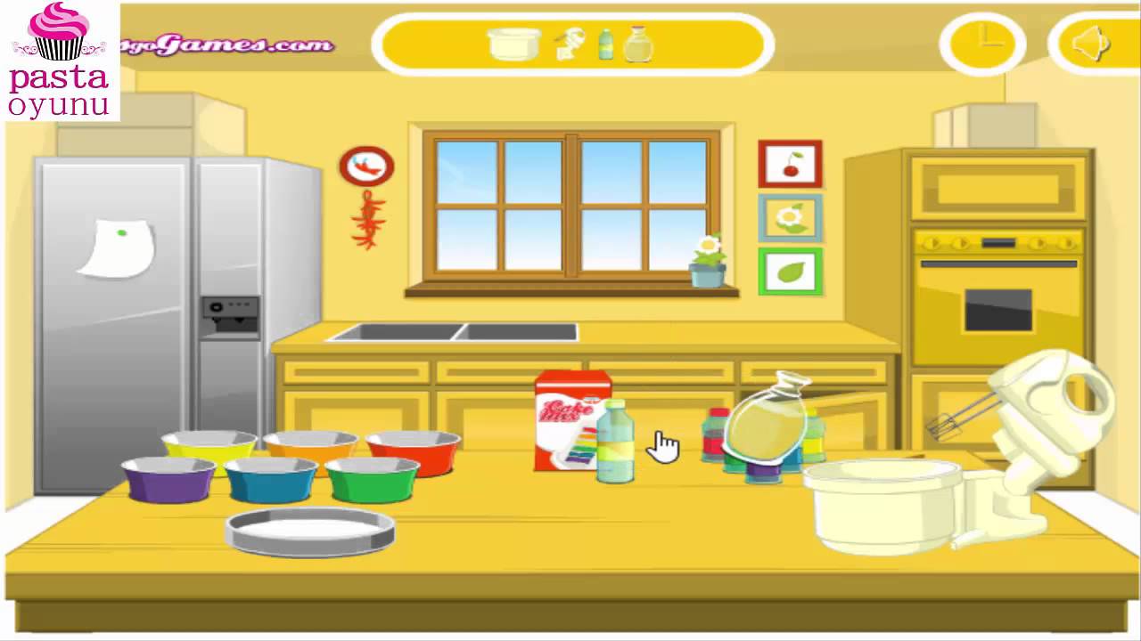 Yeni Gökkuşağı Pasta Oyunu Oyna YouTube