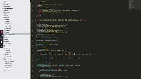 Chat System - Google Firebase Realtime Database [Part 4]