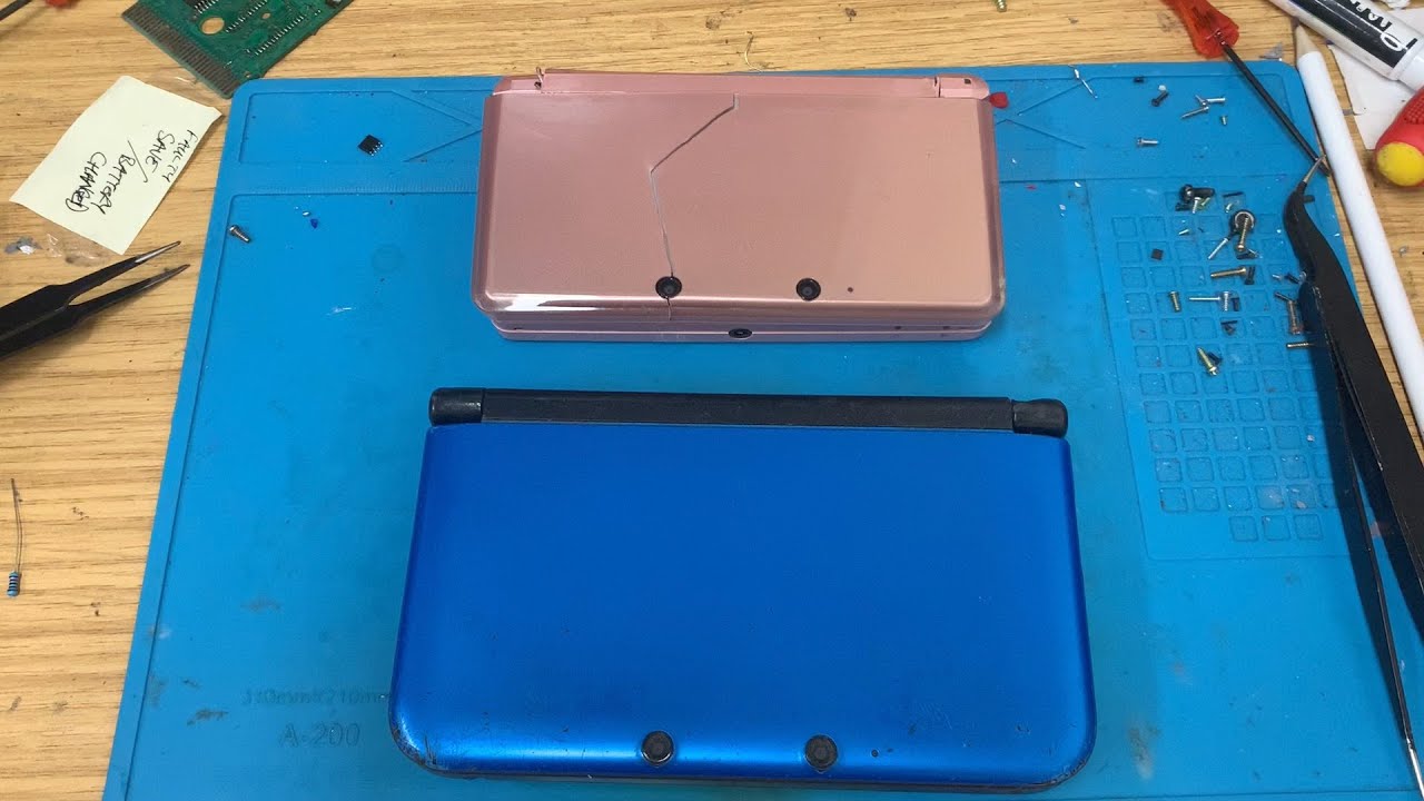 3DS XL Repair Turns out it's an LL Japanese version , and it needs