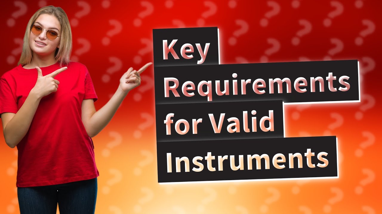 What are the Basic Requirements for Negotiable Instruments to be