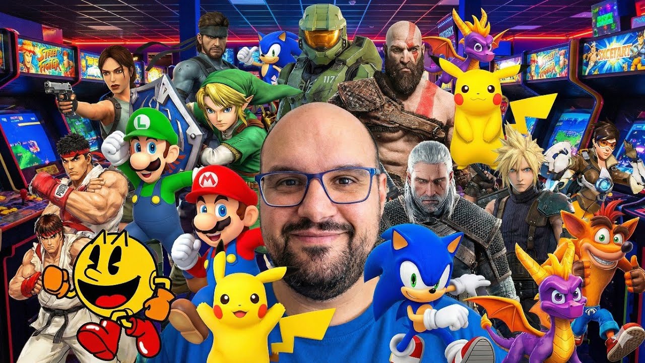 Game Stick con 20.000 Giochi tra cui, Super Mario, Donkey Kong e Crash Bandicoot 