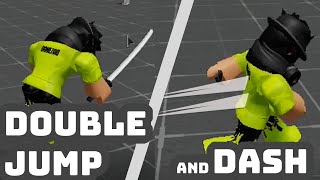 Create Dash And Double Jump In Roblox Studio Youtube - roblox how to make run and double jump