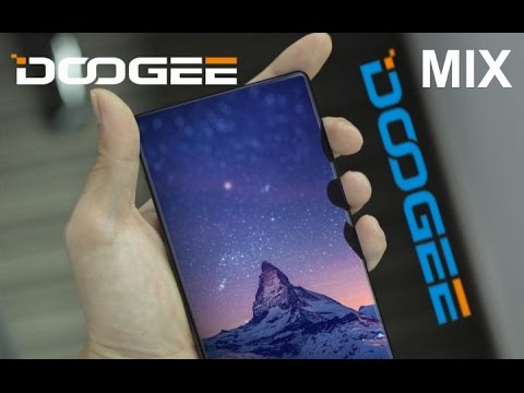 Video: Doogee Mix - Rammeløs Budgetmedarbejder: Gennemgang, Egenskaber