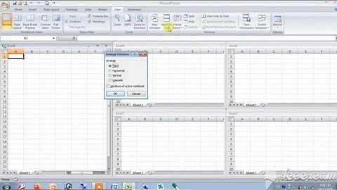 MS Excel - View Files Side by Side