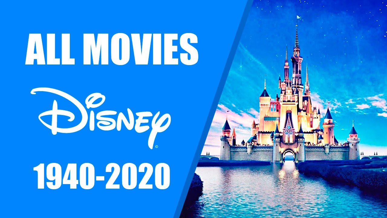 ALL DISNEY MOVIES (1940-2020). HAVE YOU WATCHED THEM ALL? 