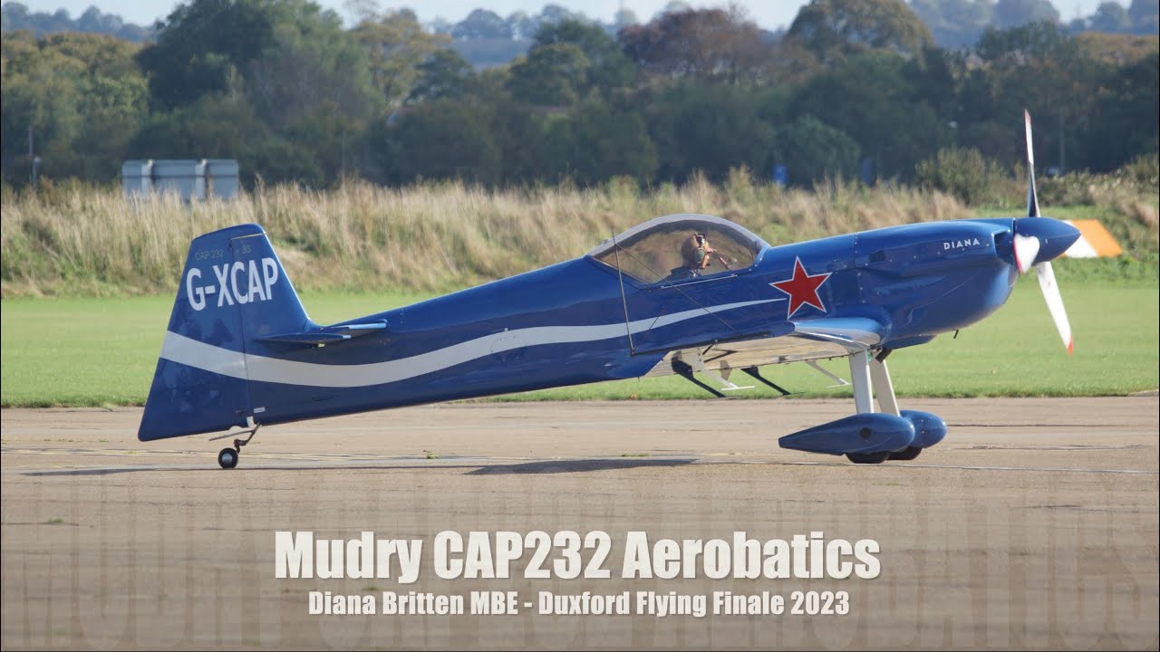 Mudry CAP232 Aerobatics by Diana Britten MBE