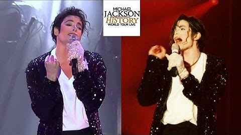 Michael Jackson| Billie Jean Munich 1997 VS Helsinki 1997 (Extended Version)