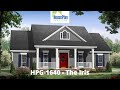 HPG-1640-1 1,640 SF, 3 Bed, 2 Bath Country House Plan by House Plan Gallery HPG-1640-1 1,640 SF, 3 Bed, 2 Bath Country House Plan by House Plan Gallery