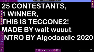 TECCONE2 Intro for wait wuuut