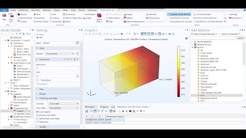 Heat Transfer in Solids Two Body in Comsol Multiphysics
