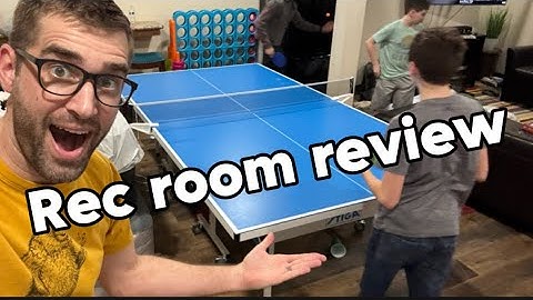 ★★★★★ Quick closeup of how this ping pong table folds - STIGA XTR Professional Outdoor Table