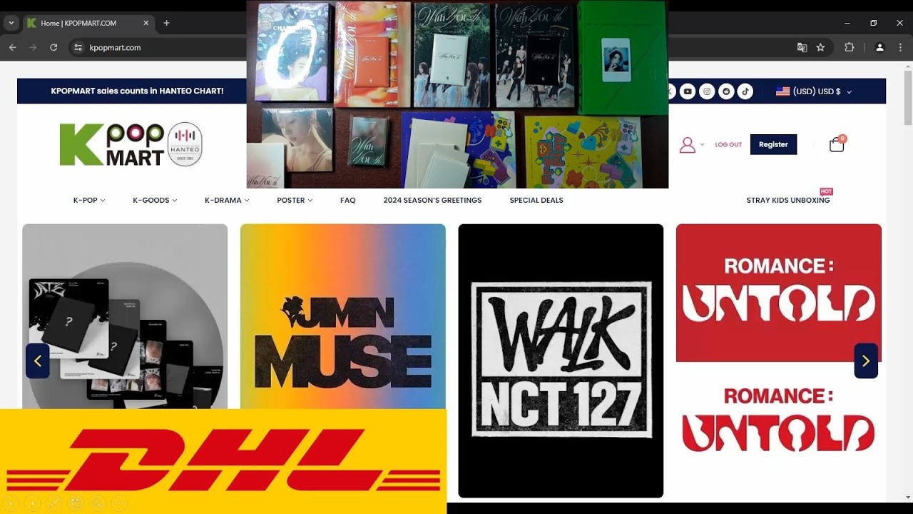 ¿Cómo Es Comprar Albums Kpop En KPOPMART 2024?