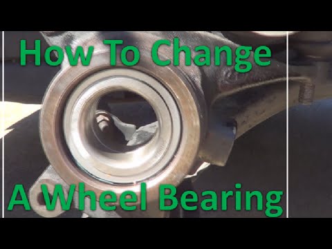 How to change a wheel bearing 2003 Hyundai Elantra